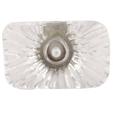Clear Rectangle Glass Cabinet Knob Online